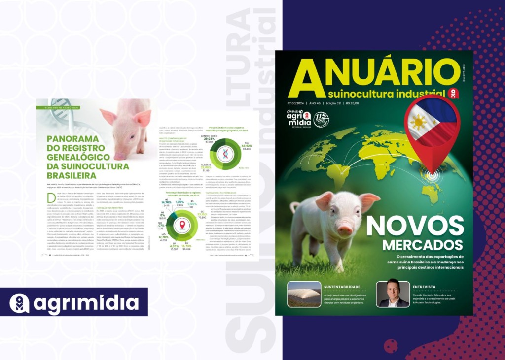 Anuário Suinocultura Industrial: Panorama do Registro Genealógico da Suinocultura Brasileira