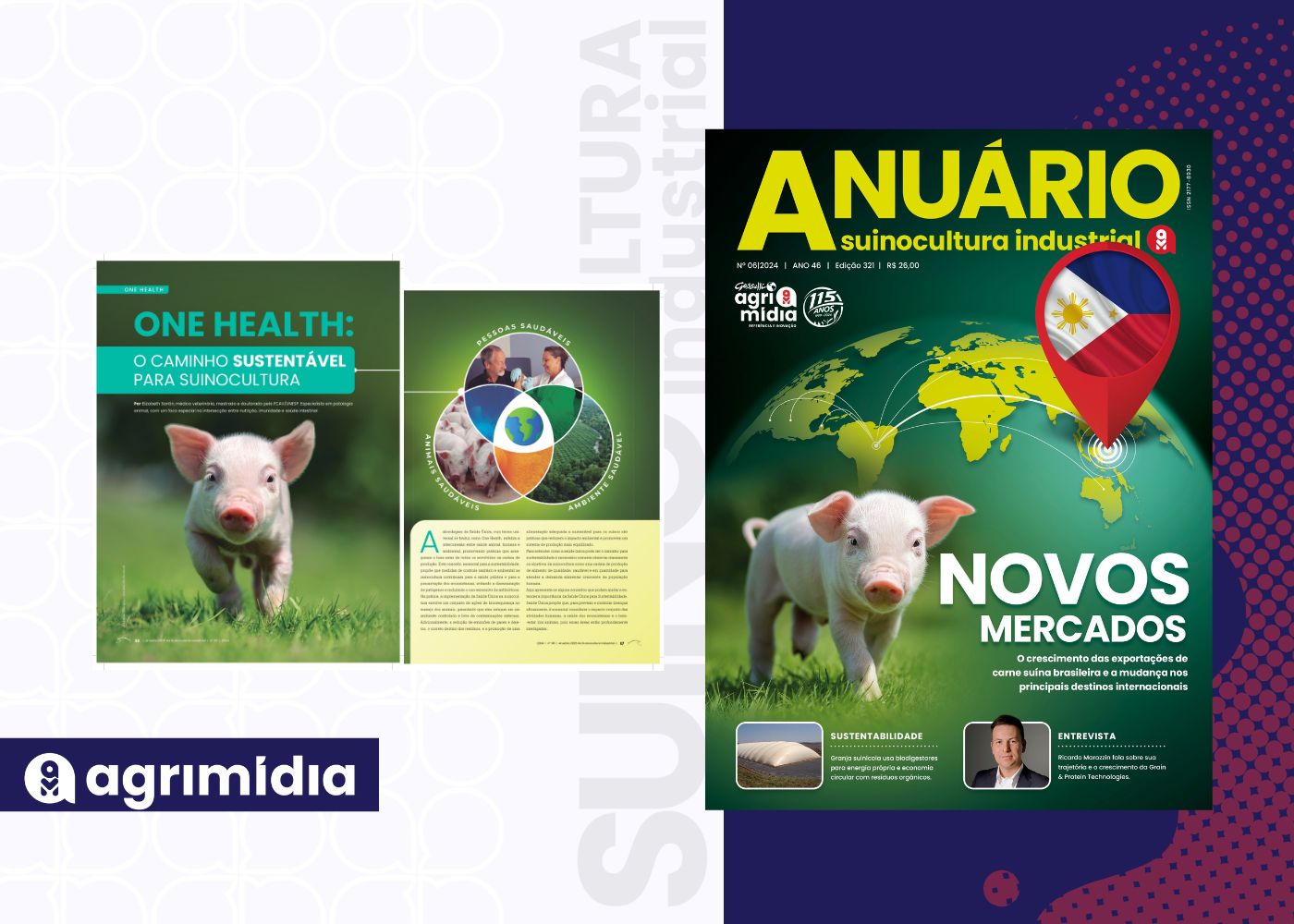 “One Health” – o caminho sustentável para suinocultura