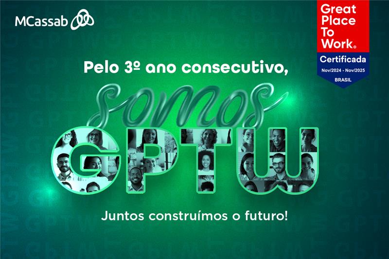 MCassab recebe mais um reconhecimento como melhor empresa para se trabalhar no Brasil
