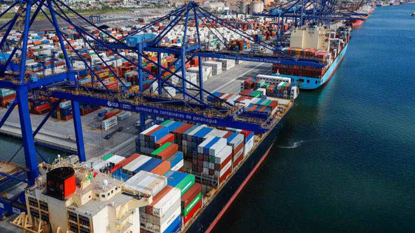 Em janeiro histórico Porto de Santos registra maior movimentação de contêineres