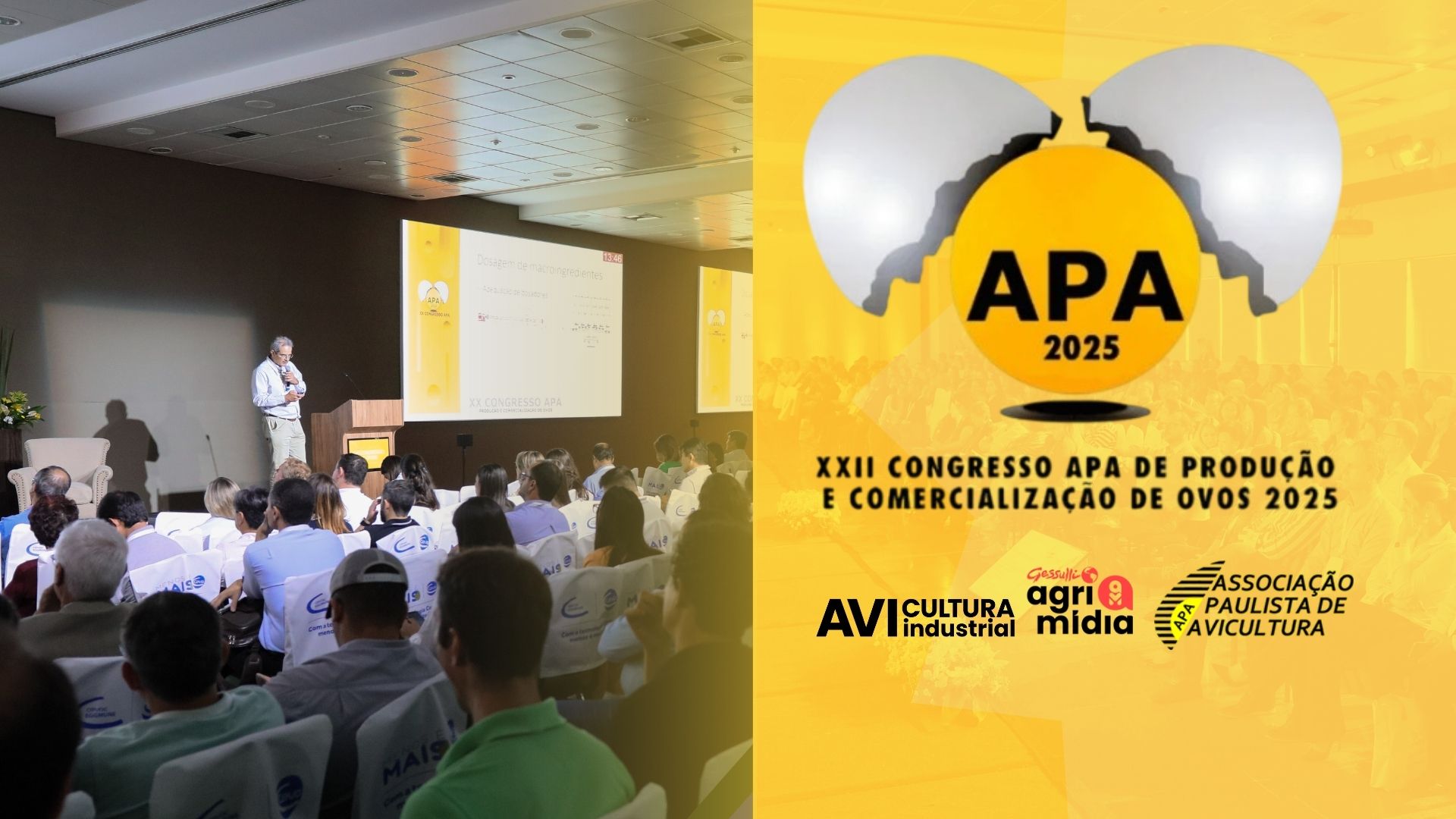 Inscrições abertas para o XXIII Congresso APA de Produção e Comercialização de Ovos 2026