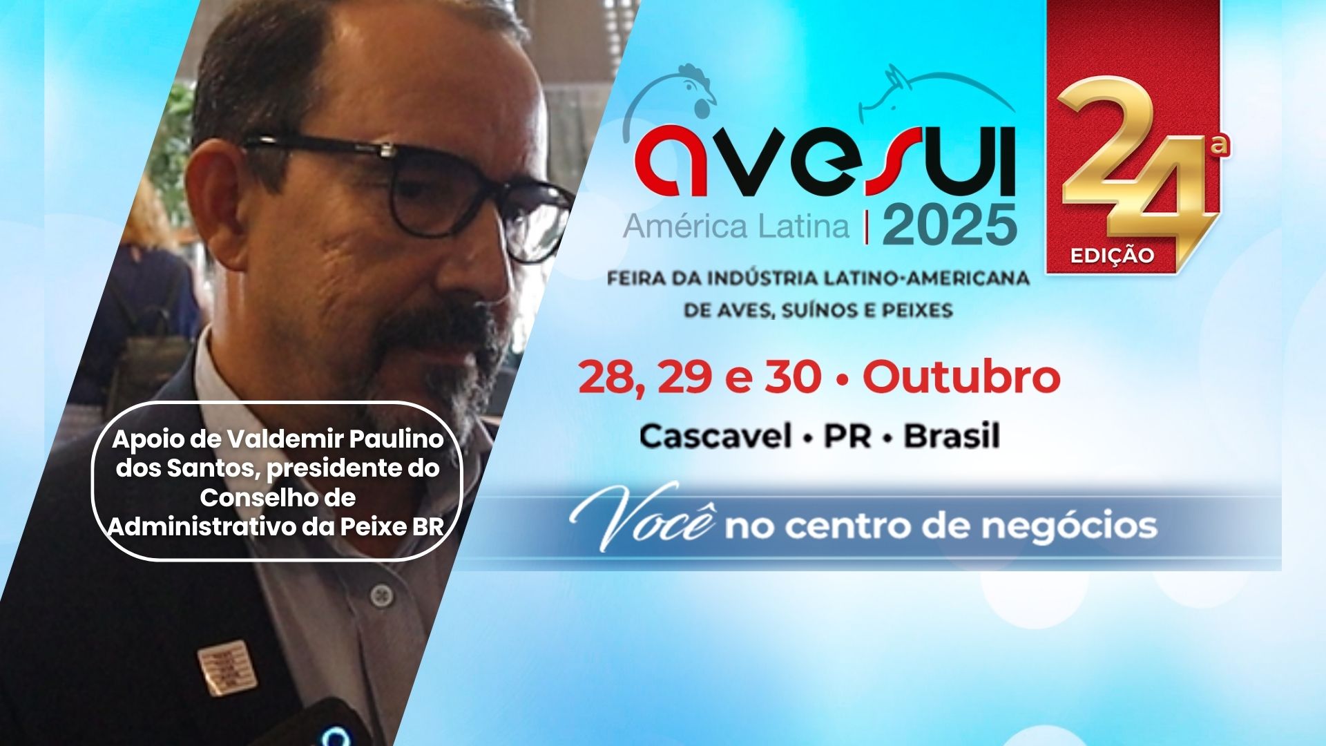 AveSui 2025 por Valdemir Paulino dos Santos: a importância do debate entre cadeias produtivas