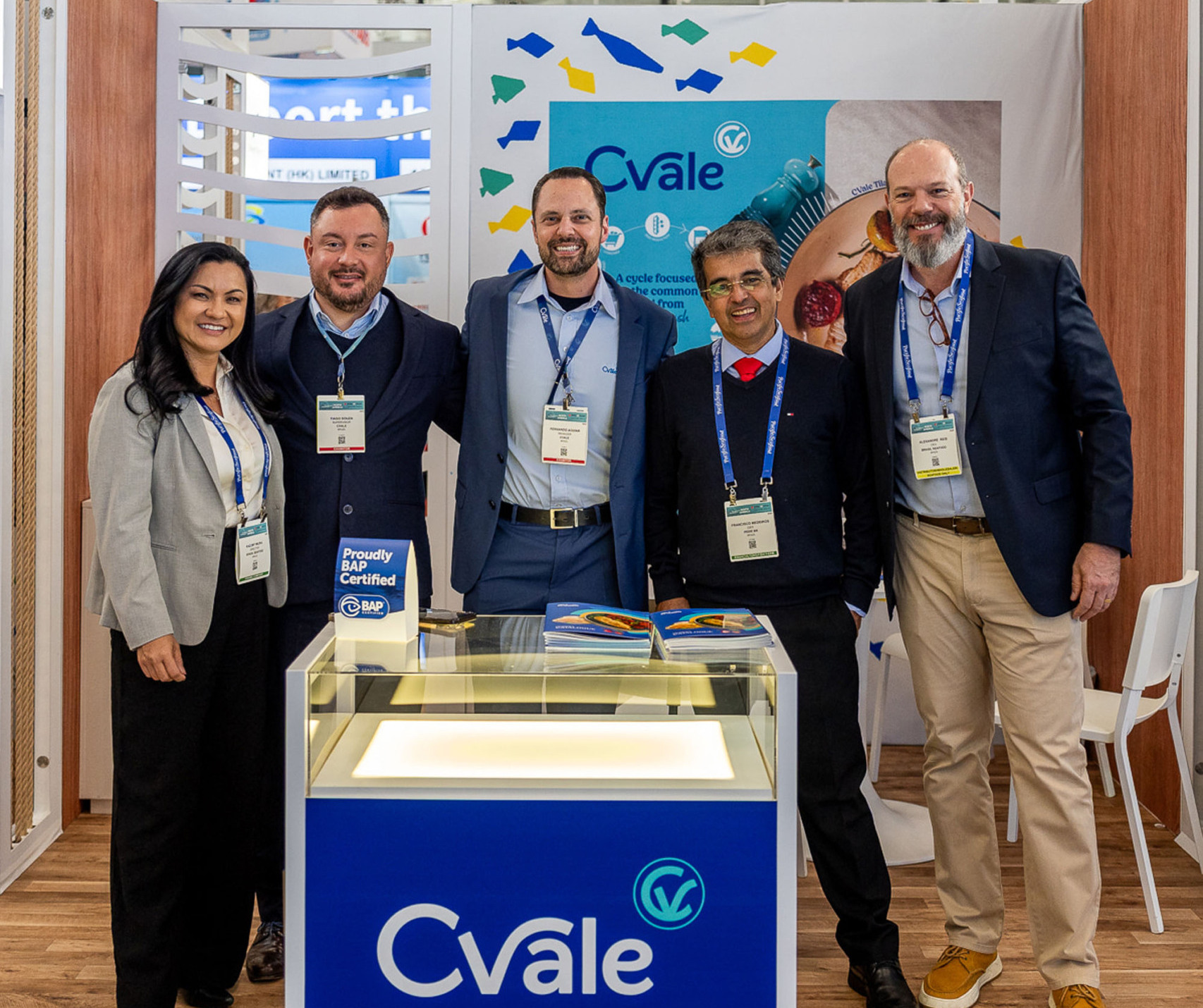 CVale Alimentos impulsiona negócios na Seafood Expo North America