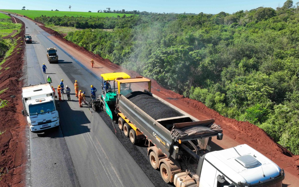 Obras do contorno viário de Palotina (PR) chegam a 46% e ganham velocidade