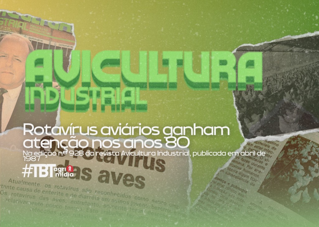 #TBT Agrimidia: Rotavírus aviários ganham atenção nos anos 80
