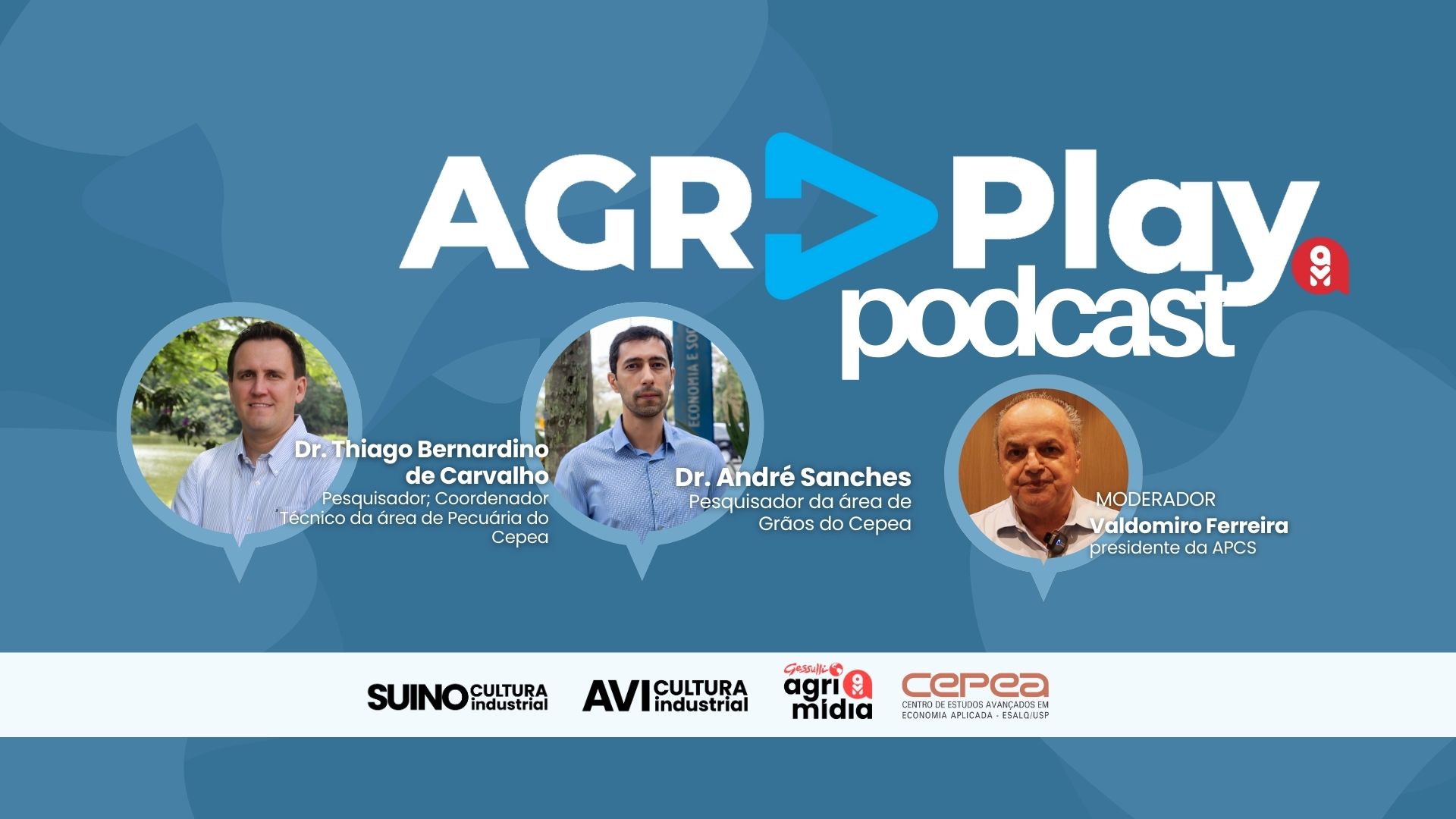 AgrPlay Podcast debate o futuro do mercado interno e externo de aves, suínos e grãos