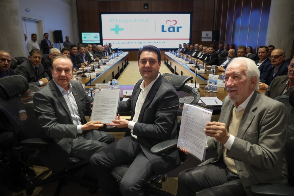 Lar reforça protagonismo regional e apresenta plano de expansão de investimentos ao Governo do Paraná