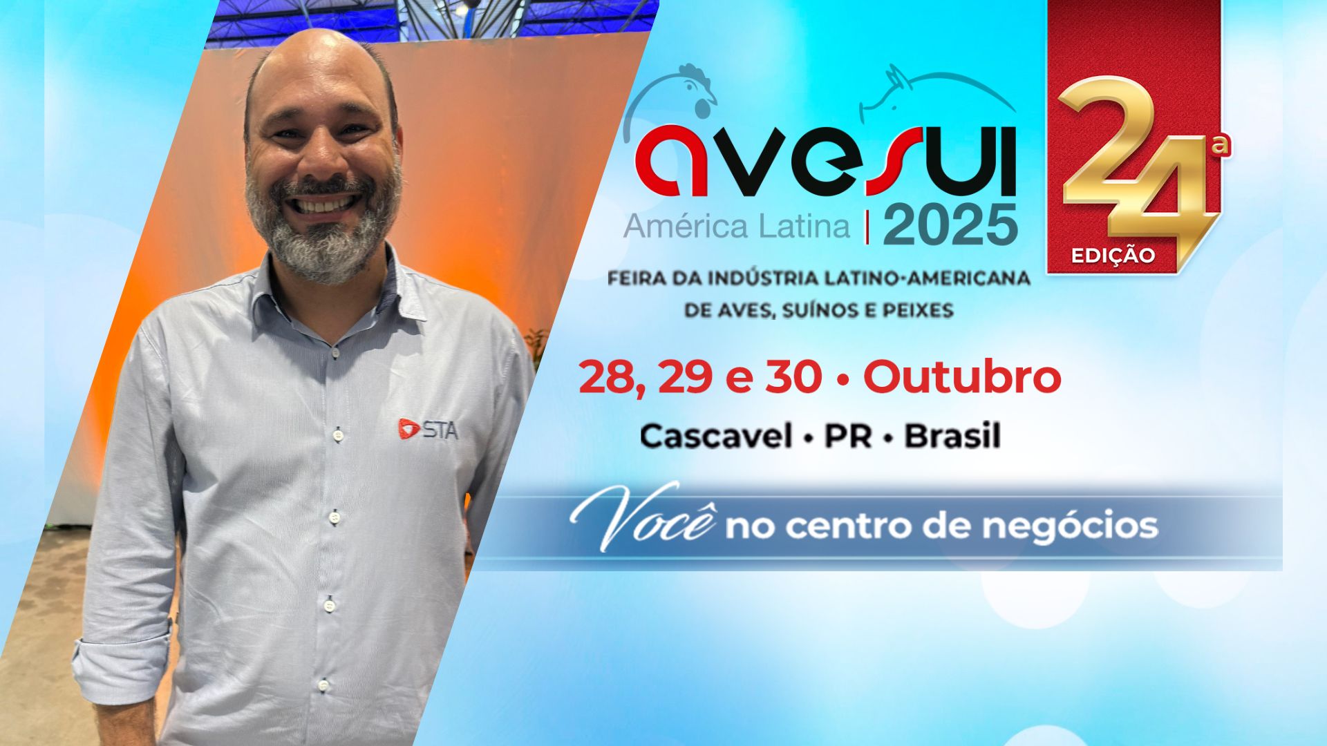 AveSui 2025 por Gabriel Borges de Castro: tecnologia de ponta da STA espera por você AveSui 2025 por Gabriel Borges de Castro: tecnologia de ponta da STA espera por você