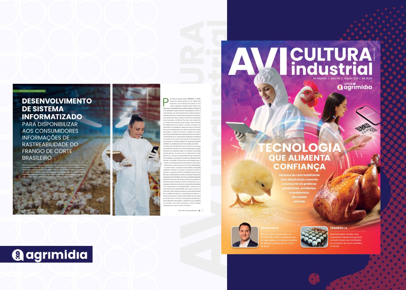 Sistema informatizado para disponibilizar informações de rastreabilidade do frango de corte na revista Avicultura Industrial Sistema informatizado para disponibilizar informações de rastreabilidade do frango de corte na revista Avicultura Industrial