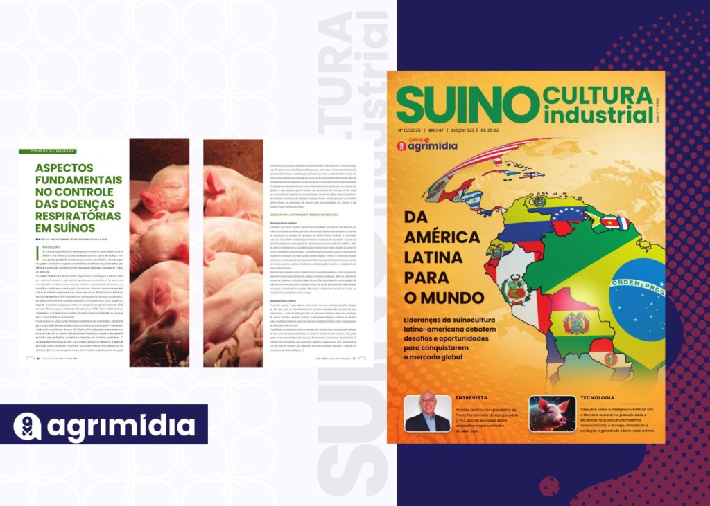 Revista Suinocultura Industrial: Aspectos fundamentais no controle das doenças respiratórias em suínos Revista Suinocultura Industrial: Aspectos fundamentais no controle das doenças respiratórias em suínos