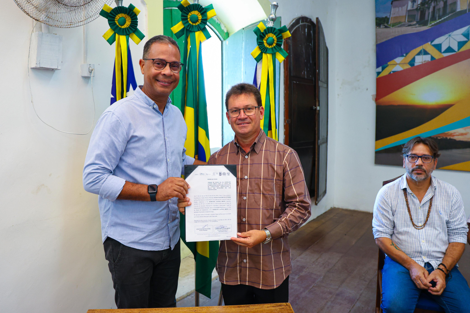 Secretaria Municipal de Agricultura, Aquicultura e Pesca é implantada em São Cristóvão Secretaria Municipal de Agricultura, Aquicultura e Pesca é implantada em São Cristóvão
