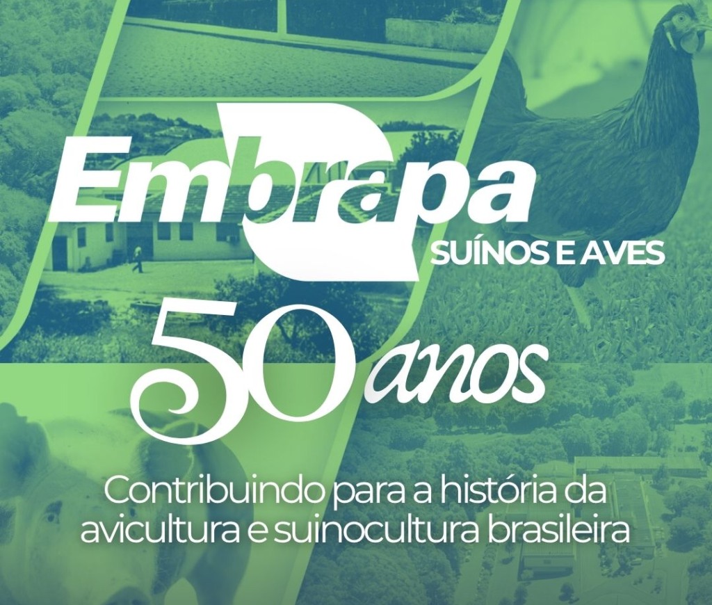 Embrapa Suínos e Aves celebra 50 anos de inovação com parceria histórica da Agrimídia
