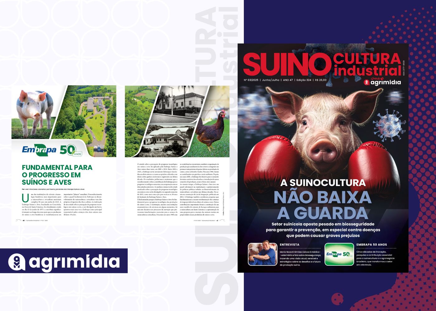 50 anos da Embrapa Suínos e Aves: fundamental para a história da suinocultura e avicultura no Brasil