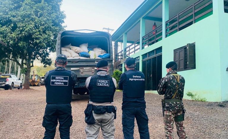 Mapa realiza ação contra entrada irregular de produtos agropecuários no Rio Grande do Sul