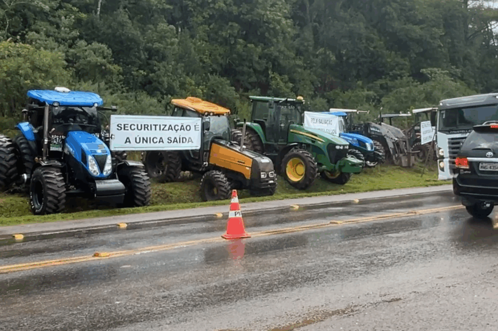 Produtores rurais gaúchos intensificam protestos por securitização de dívidas