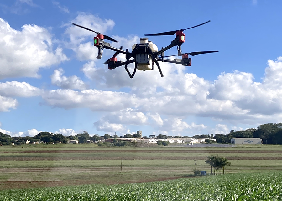 Uso de drones na agricultura vira opção para agricultores