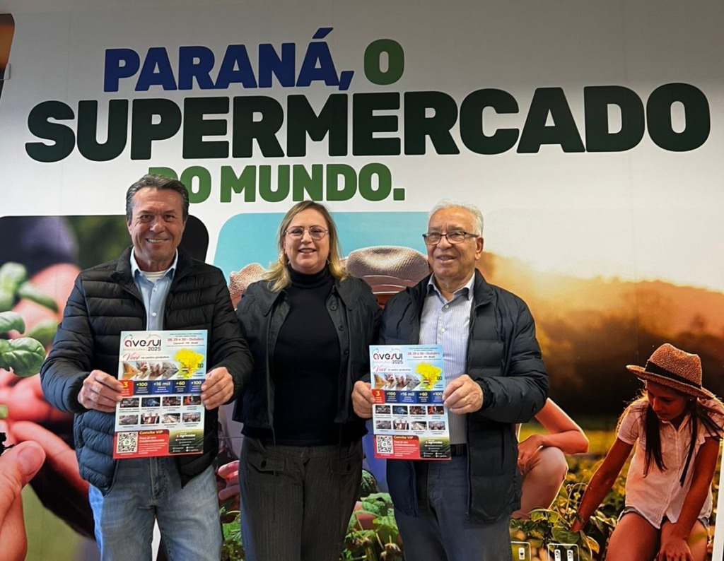 No Paraná, Caravana da AveSui inicia divulgação da edição 2025 e reforça diálogo com lideranças do agro
