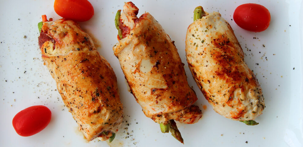 Confira essa receita de Filé de frango a rolê delicioso