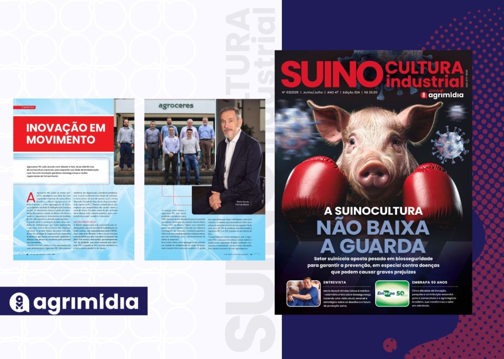 Agroceres PIC sela parcerias estratégicas com a Master Agropecuária e Fetz Agronegócios na Suinocultura Industrial de Junho