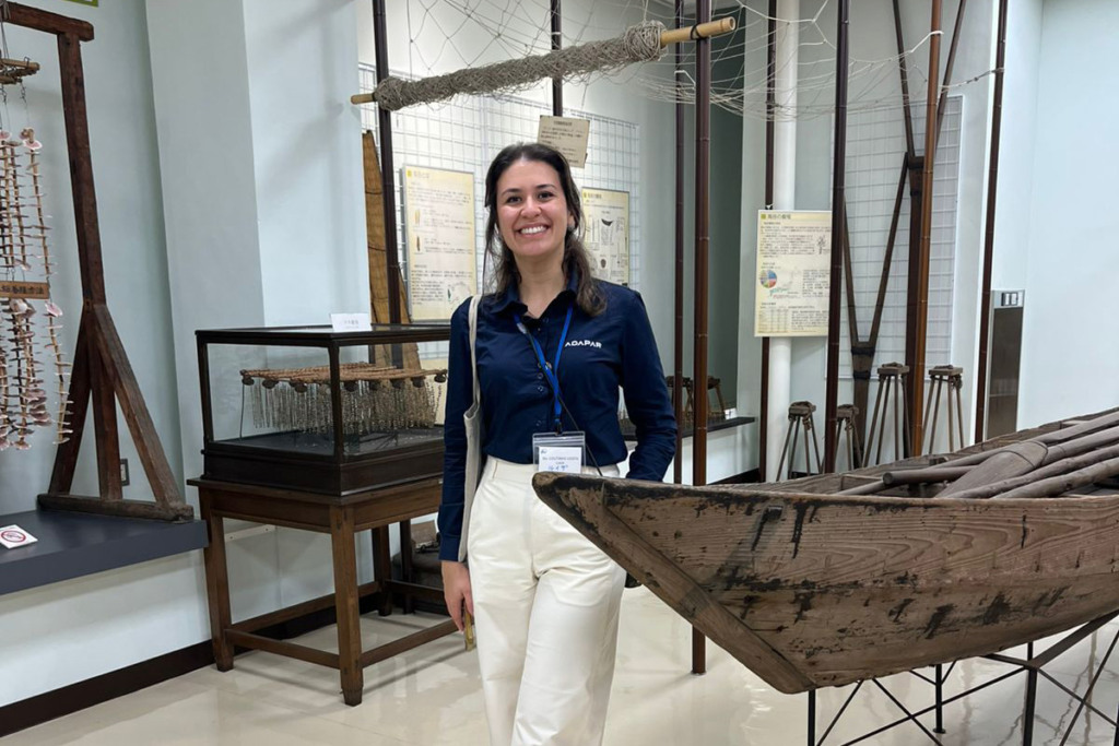 Fiscal da Adapar representa o Brasil em projeto internacional de pesca e aquicultura no Japão