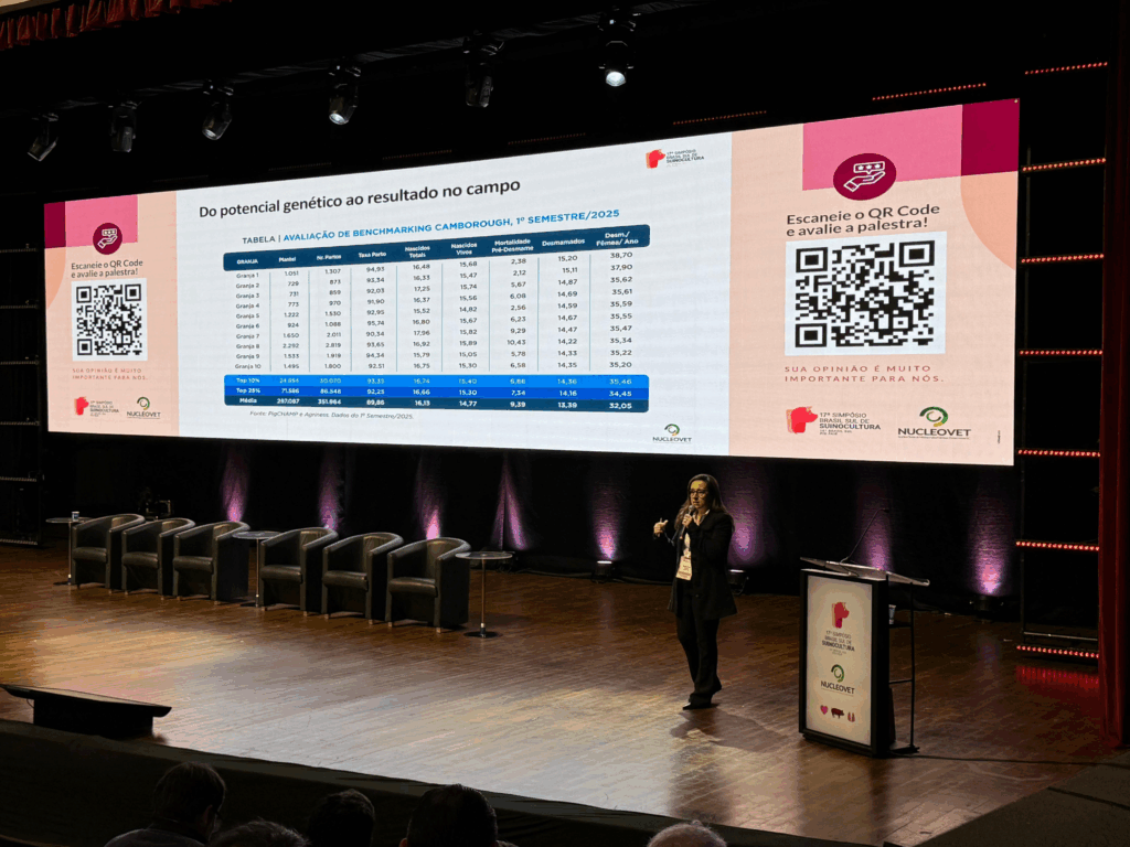 “Avanço genético exige um novo olhar sobre a fêmea suína”, diz gerente de Serviços Técnicos da Agroceres PIC