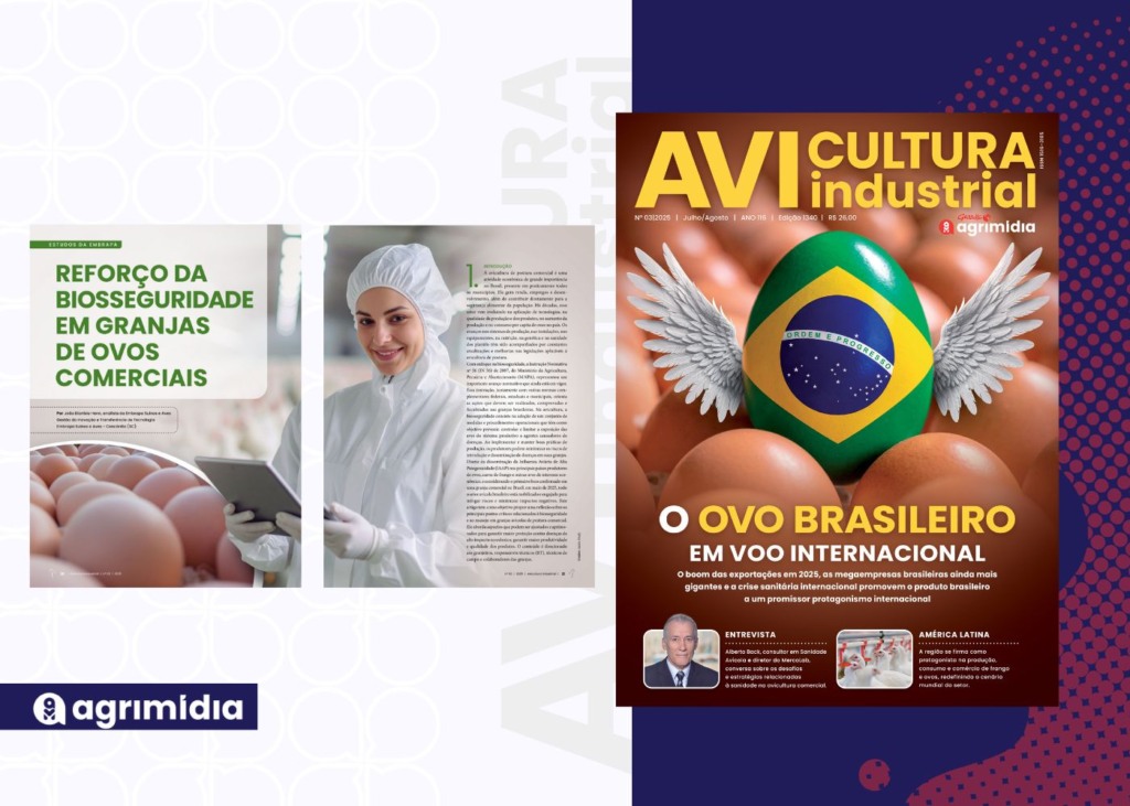 Reforço da biosseguridade em granjas de ovos comerciais na Avicultura Industrial de Julho