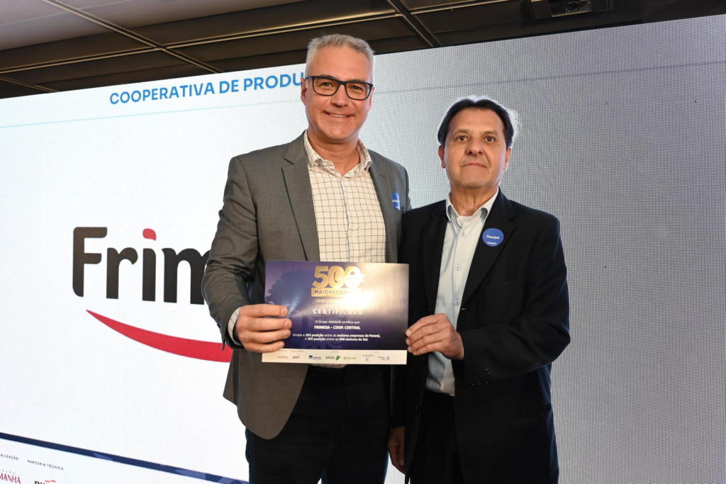 Frimesa se consolida entre as 20 maiores empresas do Paraná em novo ranking