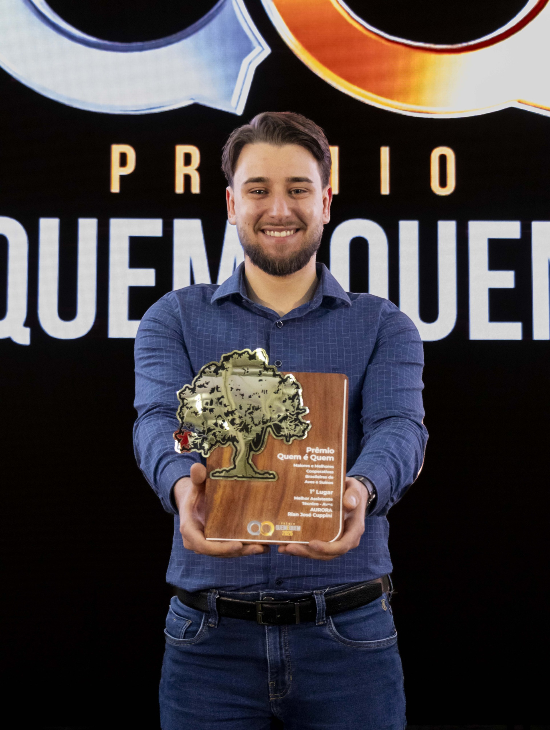 Aurora Coop garante primeiro lugar do Prêmio Quem é Quem 2025 na categoria “Melhor Assistente Técnico – Aves”