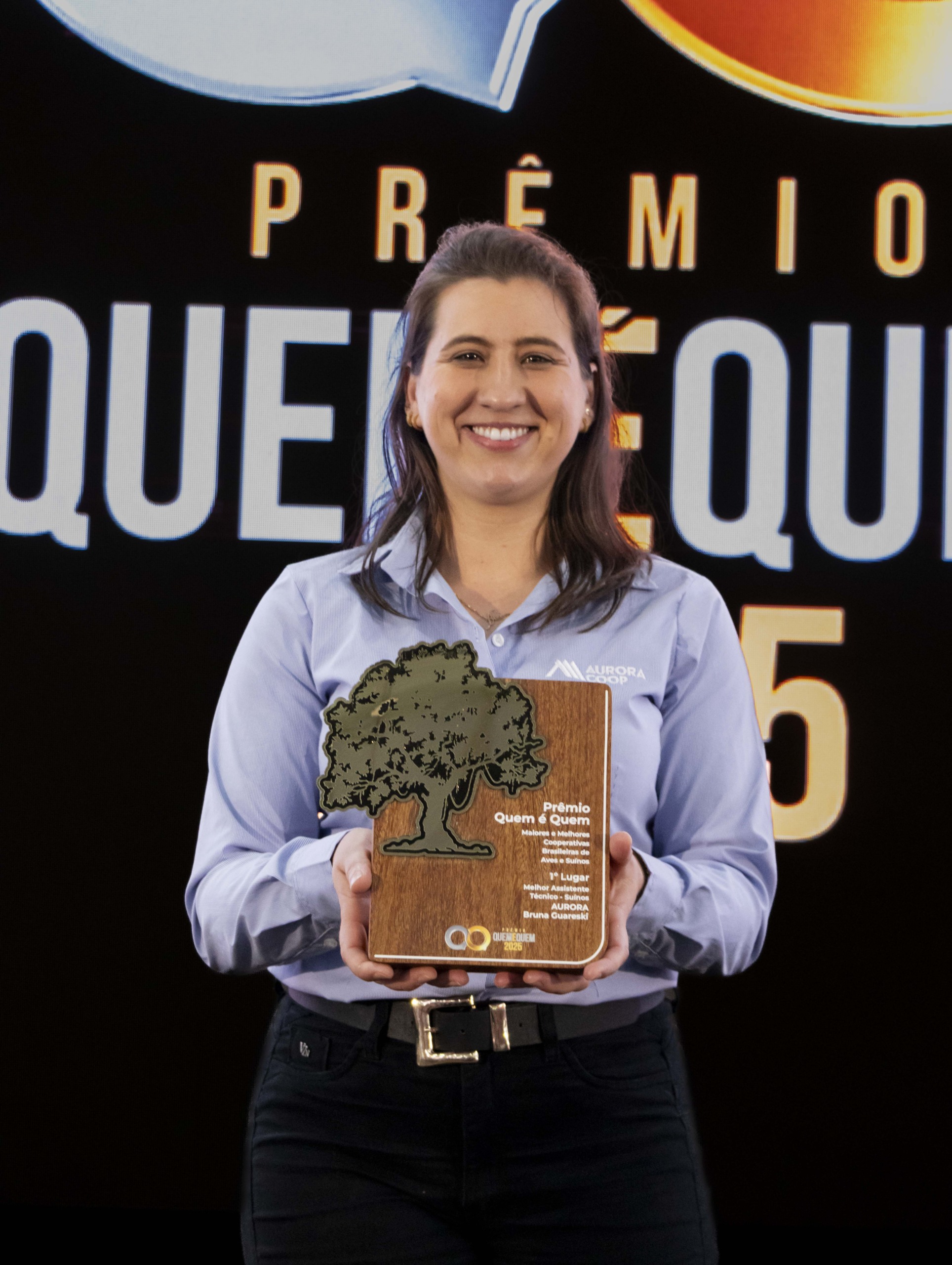 A categoria “Melhor Assistente Técnico – Suínos” destaca excelência técnica no Prêmio Quem é Quem 2025 com Aurora Coop em primeiro lugar