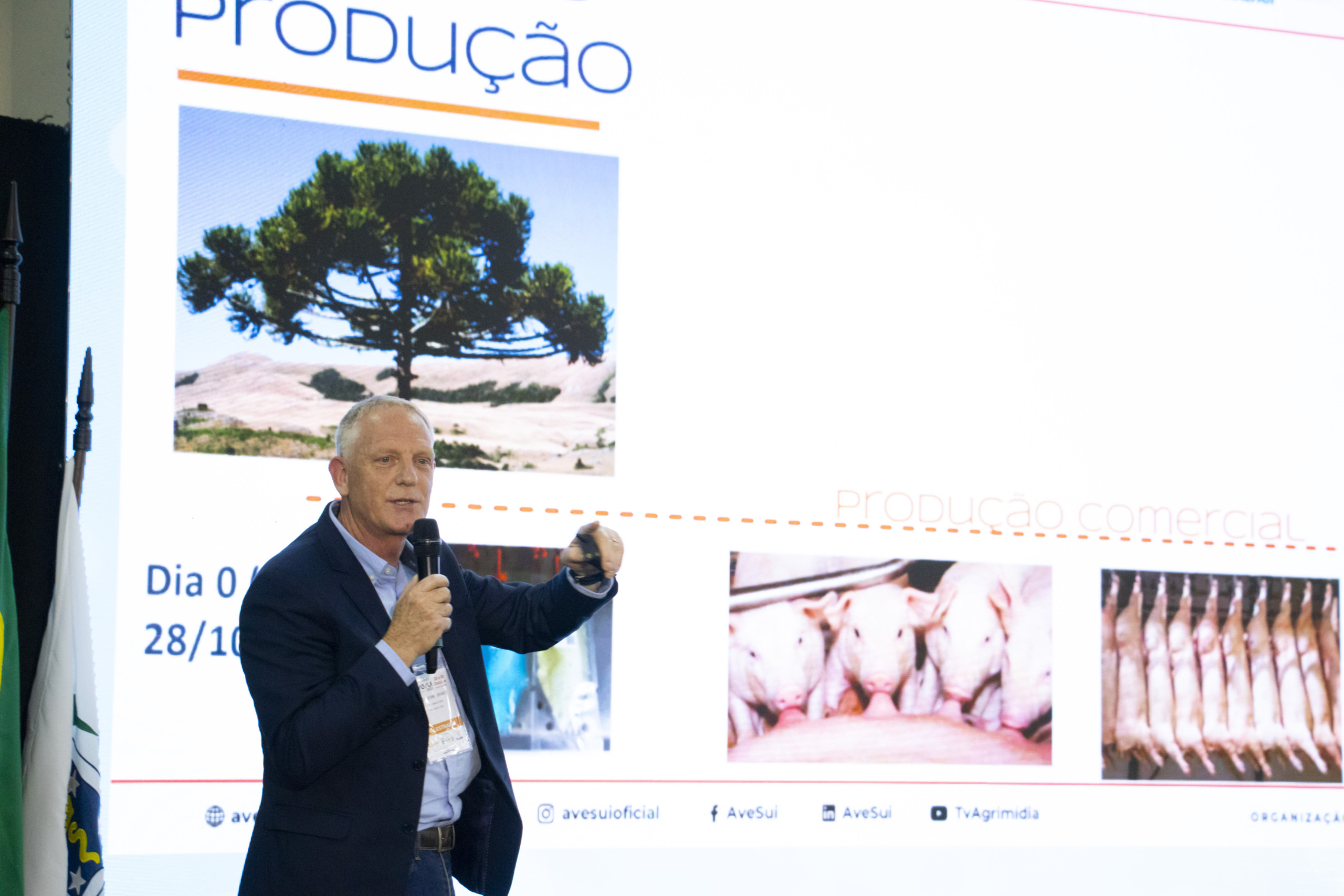 Painel “Eficiência e Sustentabilidade da Cadeia de Carne Suína” marca primeiro dia de debates em Cascavel (PR)