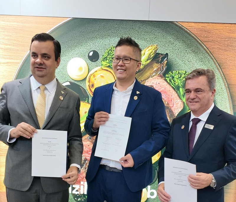 Brasil e Singapura firmam aliança estratégica para fortalecer comércio de proteína animal Brasil e Singapura firmam aliança estratégica para fortalecer comércio de proteína animal