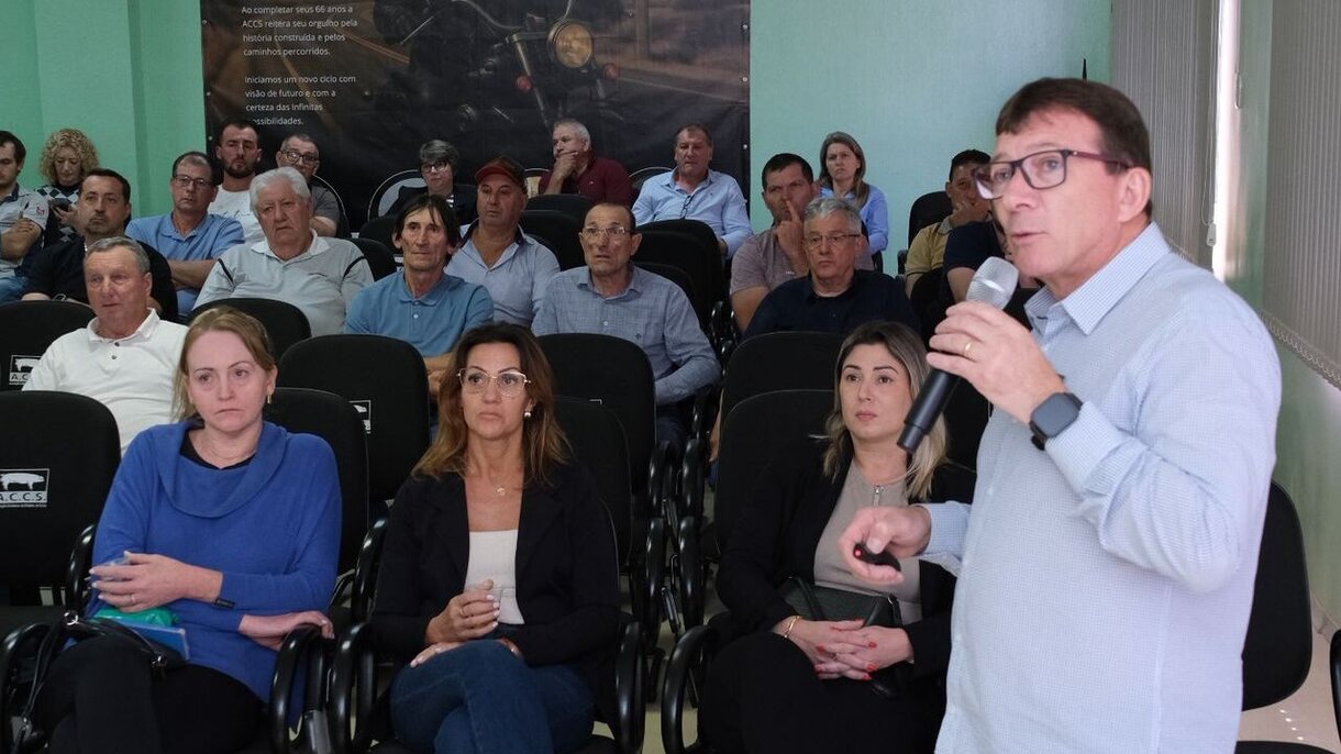 Com foco na união do setor, Losivanio de Lorenzi é reconduzido à presidência da ACCS