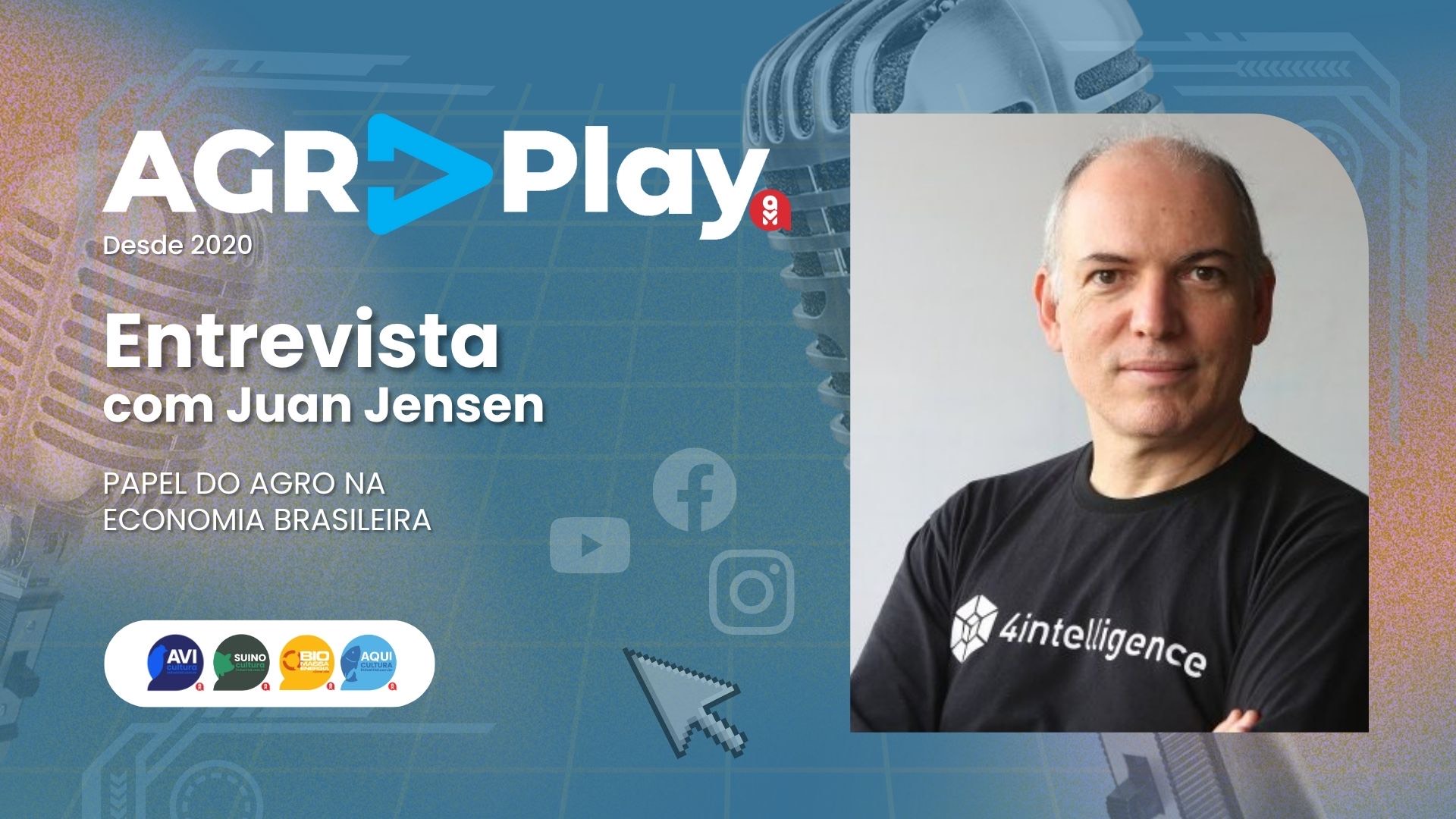 Juan Jensen faz análise econômica do agro com exclusividade para AgrPlay Juan Jensen faz análise econômica do agro com exclusividade para AgrPlay