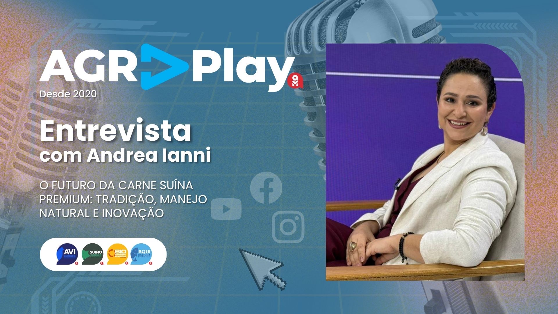 Andrea Ianni projeta o futuro da carne suína premium no novo episódio do AgrPlay Andrea Ianni projeta o futuro da carne suína premium no novo episódio do AgrPlay