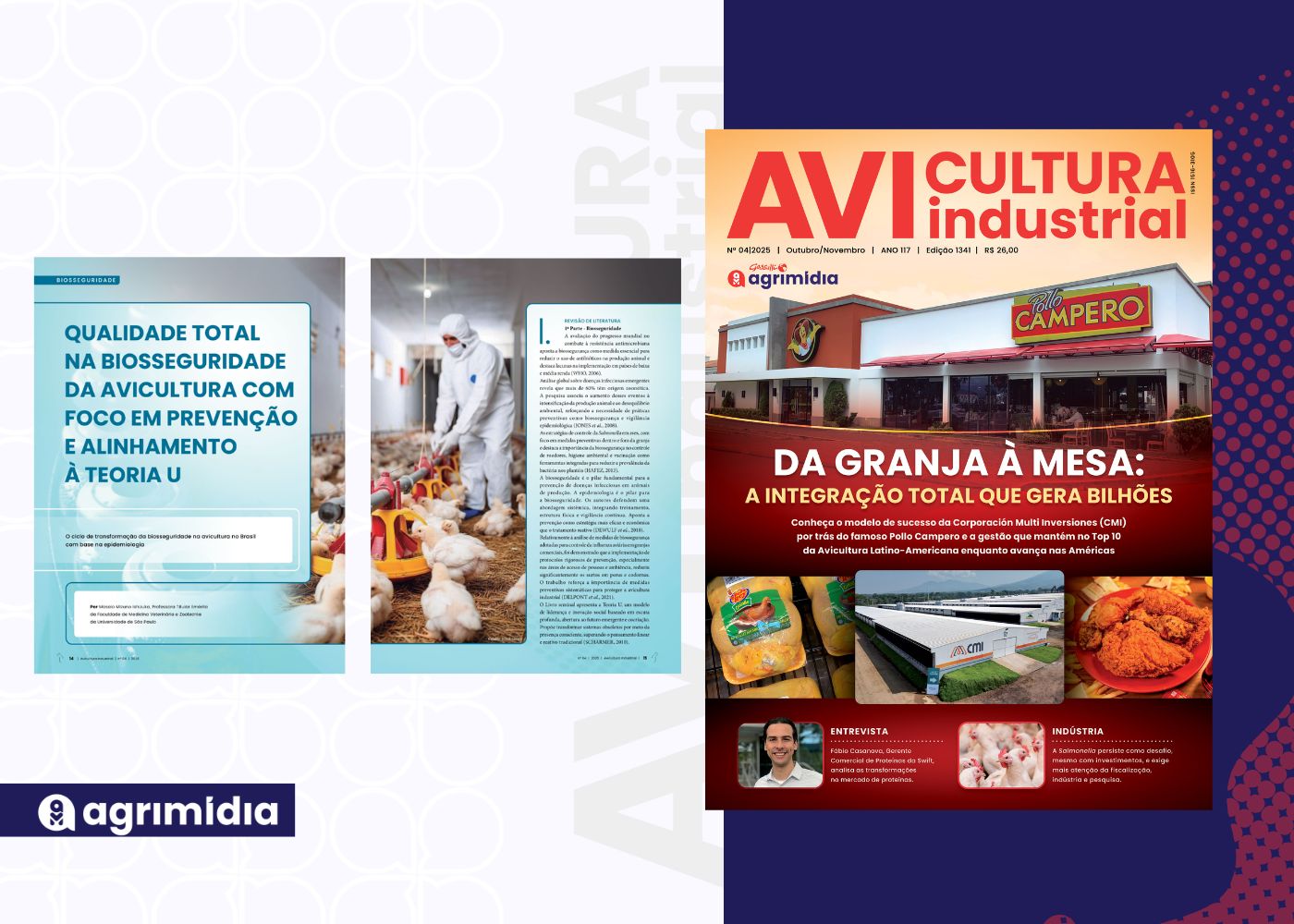 A qualidade total na biosseguridade (qtb) com foco na prevenção e alinhamento à teoria U na Avicultura Industrial de Outubro A qualidade total na biosseguridade (qtb) com foco na prevenção e alinhamento à teoria U na Avicultura Industrial de Outubro