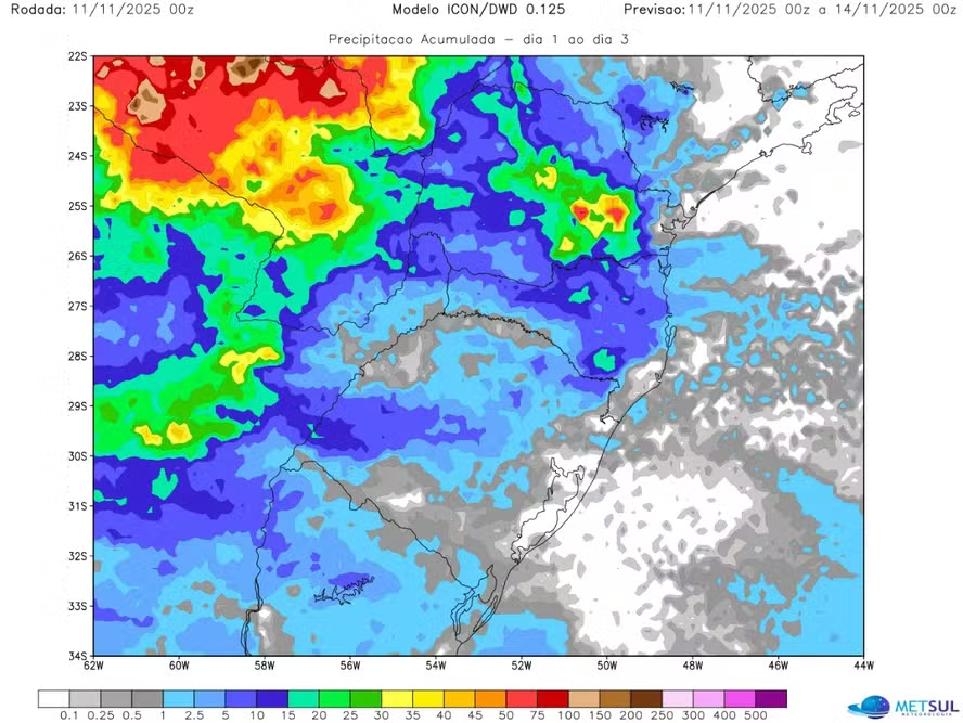 Previsão do tempo: calor, umidade e retorno das chuvas no Sul e Centro-Oeste