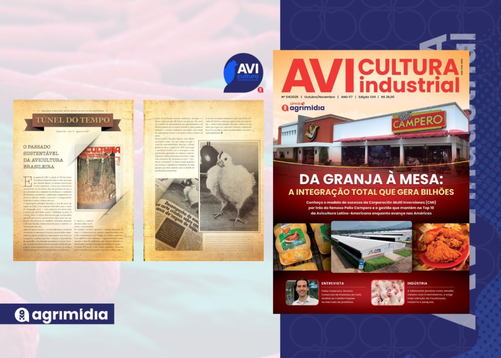 “O passado sustentável da avicultura brasileira” na Avicultura Industrial de Outubro
