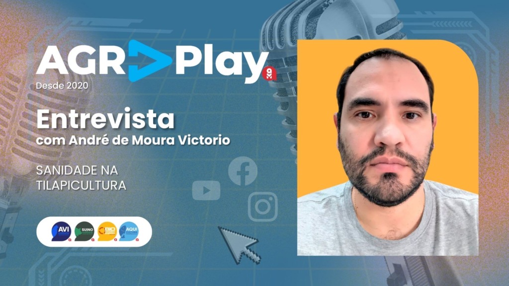 André de Moura Victorio aborda os desafios da sanidade na tilapicultura no AgrPlay