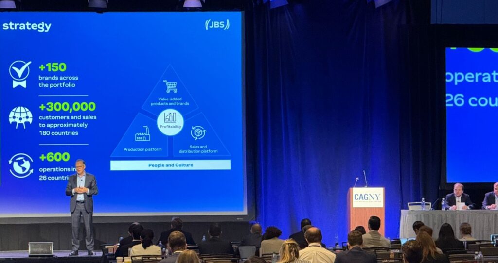 Demanda global por proteína entra em nova fase estrutural, diz CEO da JBS no Cagny 2026