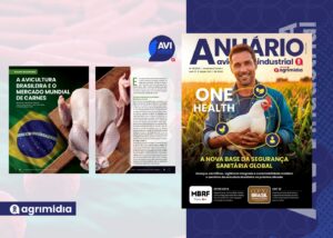 A avicultura brasileira e o mercado mundial de carnes no Anuário Avicultura Industrial