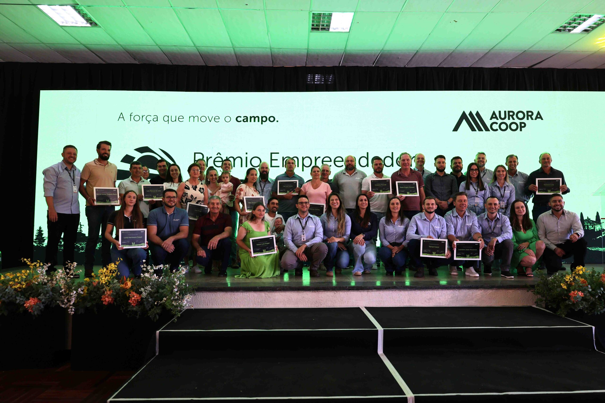 Aurora Coop premia produtores e técnicos destaque em produtividade no agro brasileiro