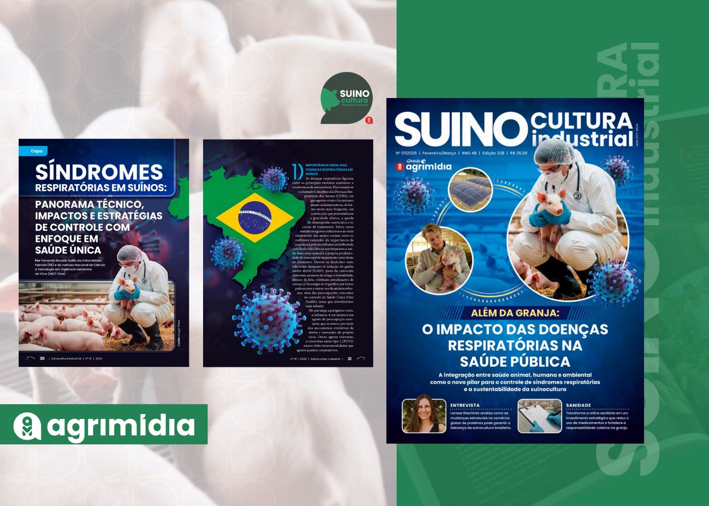 Síndromes Respiratórias em Suínos: panorama técnico, impactos e estratégias na Suinocultura Industrial de Fevereiro Síndromes Respiratórias em Suínos: panorama técnico, impactos e estratégias na Suinocultura Industrial de Fevereiro