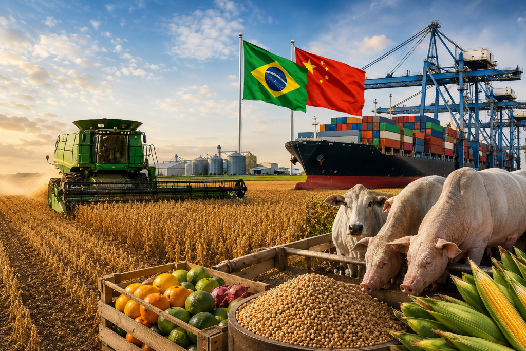 Agro brasileiro reage a mudanças no comércio global com diversificação e inovação no campo