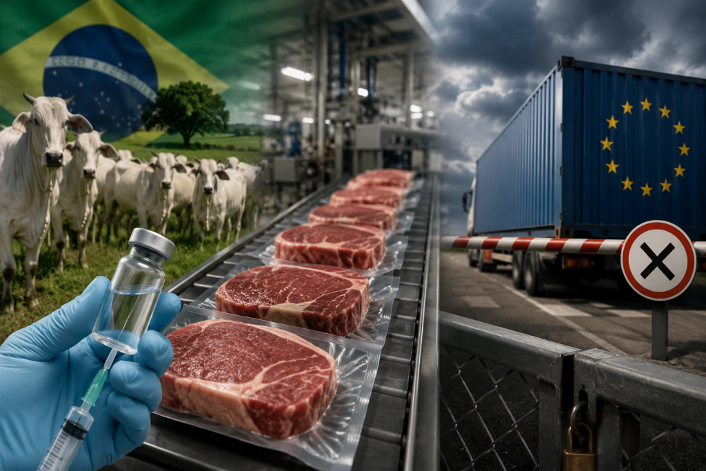 Embargo europeu pressiona ajuste sanitário na pecuária brasileira