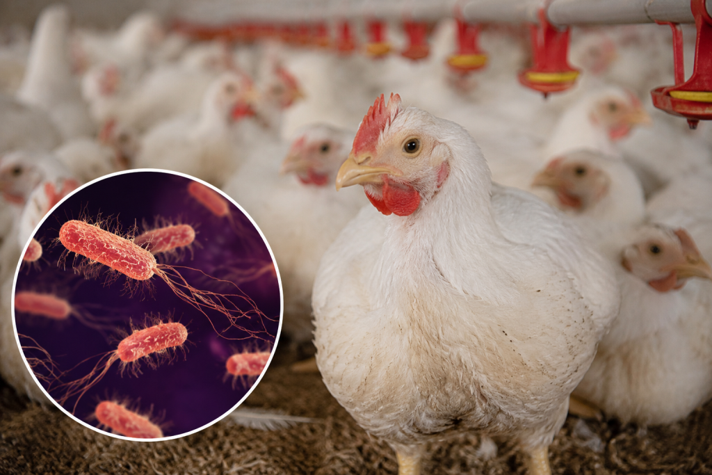 Estudo aponta diferentes origens da Salmonella em frangos de corte