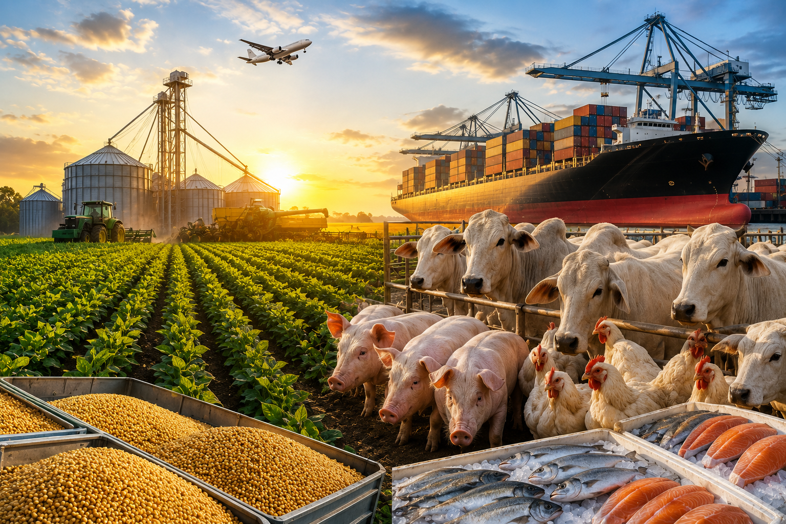 Exclusão da UE pressiona margens de exportação de proteína animal brasileira Exclusão da UE pressiona margens de exportação de proteína animal brasileira
