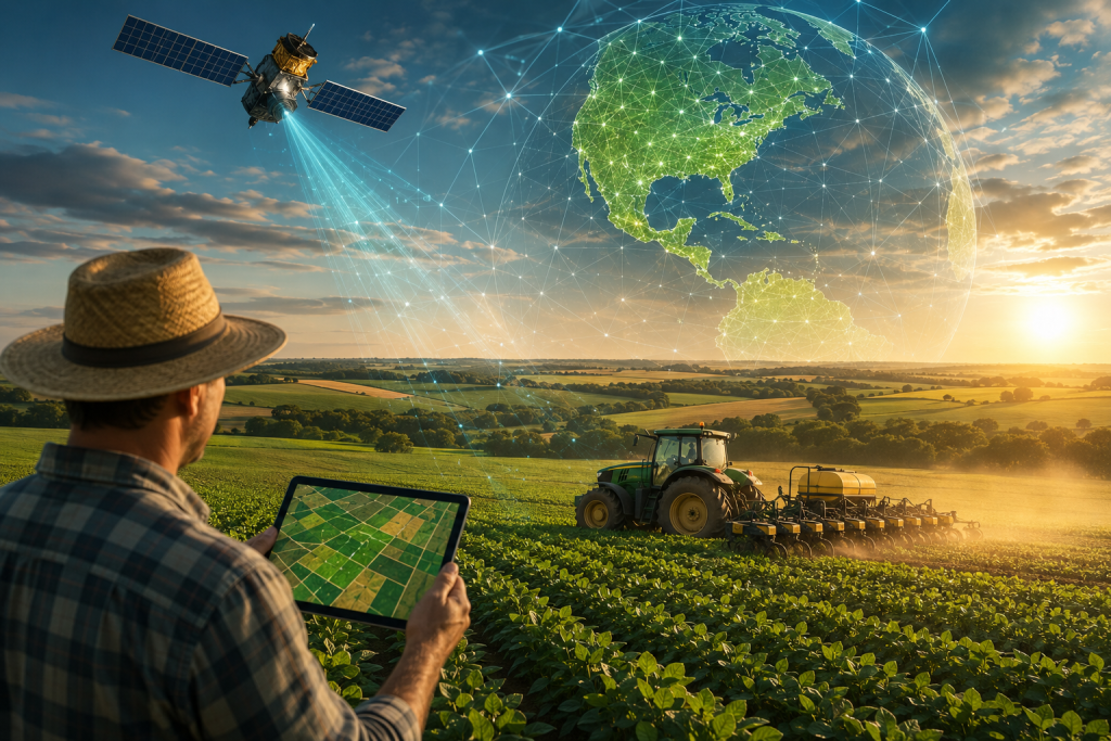 Inteligência artificial coloca o Brasil no topo do mapeamento agrícola global