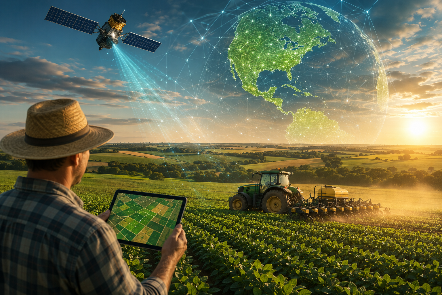 Inteligência artificial coloca o Brasil no topo do mapeamento agrícola global Inteligência artificial coloca o Brasil no topo do mapeamento agrícola global