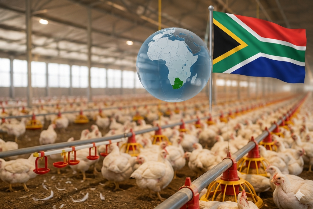 África do Sul avança e se torna a segunda produção de aves mais competitiva do mundo