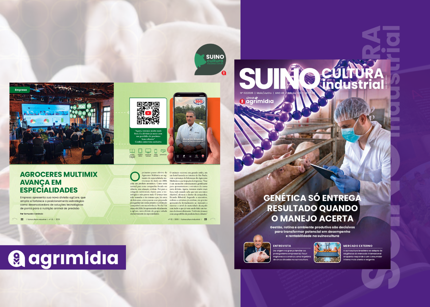 Agroceres Multimix lança divisão e reforça atuação em especialidades nutricionais Agroceres Multimix lança divisão e reforça atuação em especialidades nutricionais